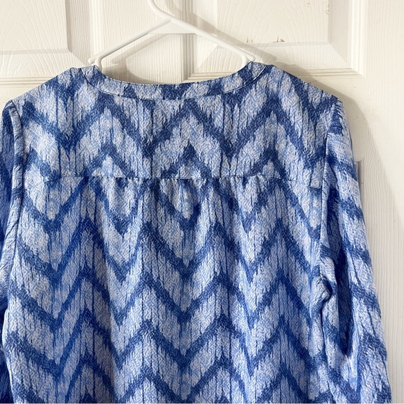 KIM ROGERS  Blue Women’s Top Tunic Sz M - Picture 6 of 10